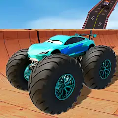 Скачать Monster Truck Stunt : Car Game [MOD Бесконечные монеты] + [МОД Меню] на Андроид