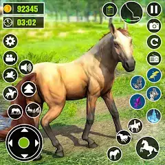 Скачать Virtual Wild Horse Family Sim [MOD Бесконечные монеты] + [МОД Меню] на Андроид