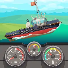 Скачать Ship Simulator [MOD Много монет] + [MOD Меню] на Андроид