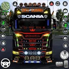 Скачать Городской автовоз грузовик 3d [MOD Много монет] + [MOD Меню] на Андроид