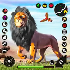 Скачать Lion Simulator - Lion Games [MOD Много монет] + [MOD Меню] на Андроид