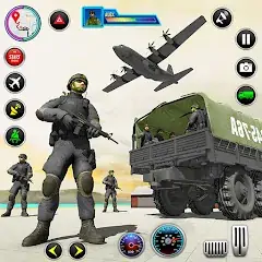 Скачать Армейский транспорт Военные [MOD Много монет] + [MOD Меню] на Андроид