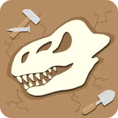 Скачать Dino Fossil Dig - Jurassic Adv [MOD Бесконечные деньги] + [MOD Меню] на Андроид