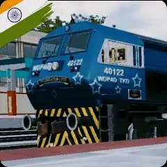 Скачать Indian Railway Simulator [MOD Бесконечные монеты] + [МОД Меню] на Андроид