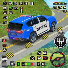 Скачать Police Car Driving School Game [MOD Бесконечные деньги] + [MOD Меню] на Андроид