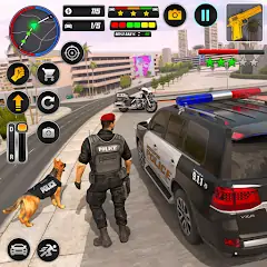 Скачать Полицейская машина США игры [MOD Много монет] + [MOD Меню] на Андроид