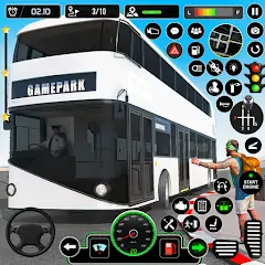 Скачать Bus Driving Simulator PVP Game [MOD Бесконечные деньги] + [MOD Меню] на Андроид