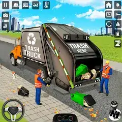 Скачать мусора грузовик Водитель симул [MOD Бесконечные деньги] + [MOD Меню] на Андроид