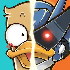 Скачать Merge Duck 2: Idle RPG [MOD Бесконечные монеты] + [МОД Меню] на Андроид
