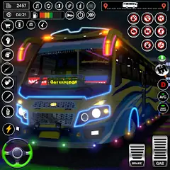 Скачать Bus Simulator 2022 Bus Game 3D [MOD Много монет] + [MOD Меню] на Андроид
