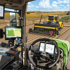 Скачать Farming Tractor Game Simulator [MOD Бесконечные монеты] + [МОД Меню] на Андроид