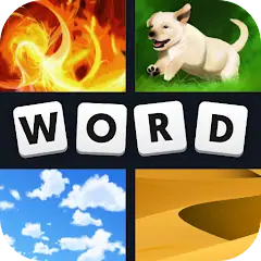 Скачать 4 Pics 1 Word: Puzzle Game [MOD Много монет] + [MOD Меню] на Андроид
