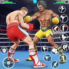 Скачать Игра Punch Boxing: кикбоксинг [MOD Много монет] + [MOD Меню] на Андроид