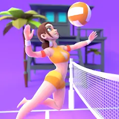 Скачать Beach Volleyball Game [MOD Много денег] + [MOD Меню] на Андроид