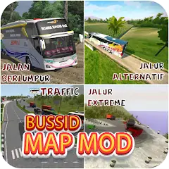 Скачать Map Mod Peta BUSSID [Без рекламы] на Андроид
