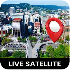 Скачать Вид со спутника: GPS-навигация [Полная версия] на Андроид