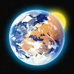 Скачать Карта земного шара - 3D Земля [Премиум версия] на Андроид
