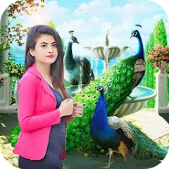 Скачать Peacock Photo Frame [Разблокированная версия] на Андроид