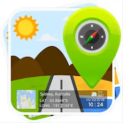 Скачать GPS Map Stamp Camera [Разблокированная версия] на Андроид
