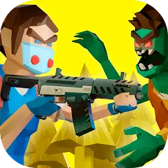 Скачать Two Guys & Zombies 3D: По сети [MOD Много денег] + [MOD Меню] на Андроид