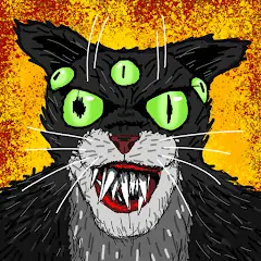 Скачать Cat Fred Evil Pet. Horror game [MOD Много монет] + [MOD Меню] на Андроид