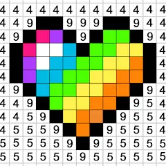 Скачать Color by Number: Coloring Game [MOD Бесконечные монеты] + [MOD Меню] на Андроид
