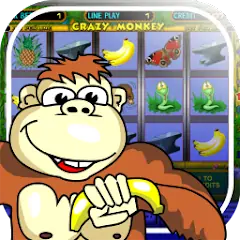 Скачать Crazy Monkey slot machine [MOD Бесконечные деньги] + [MOD Меню] на Андроид