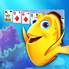 Скачать Solitaire: Fish Aquarium [MOD Много монет] + [MOD Меню] на Андроид