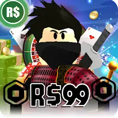 Скачать Robux For Robux , Casino Robux [MOD Много монет] + [MOD Меню] на Андроид