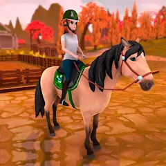 Скачать Horse Riding Tales: Дикий пони [MOD Много денег] + [MOD Меню] на Андроид