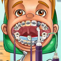 Скачать Игры в стоматолога для детей [MOD Много денег] + [MOD Меню] на Андроид
