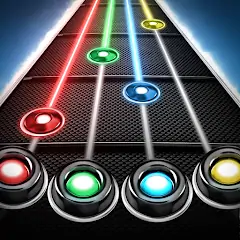 Скачать Guitar Band: Rock Battle [MOD Много монет] + [MOD Меню] на Андроид