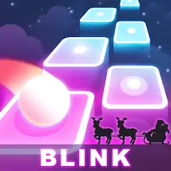 Скачать Blink Hop: Tiles & Blackpink! [MOD Много денег] + [MOD Меню] на Андроид