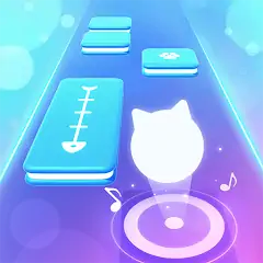 Скачать Dancing Cats - Music Tiles [MOD Много монет] + [MOD Меню] на Андроид