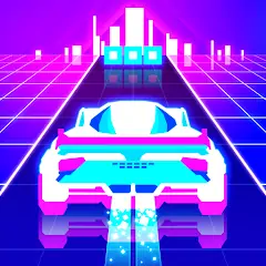 Скачать Music Racing GT: EDM & Cars [MOD Бесконечные монеты] + [MOD Меню] на Андроид