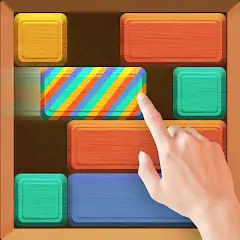 Скачать Falling Blocks: Sliding Puzzle [MOD Бесконечные деньги] + [MOD Меню] на Андроид