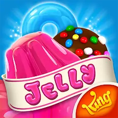 Скачать Candy Crush Jelly Saga [MOD Много монет] + [MOD Меню] на Андроид