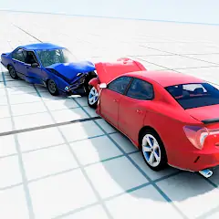 Скачать Stunt Car Crash Simulator [MOD Бесконечные деньги] + [MOD Меню] на Андроид