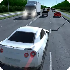 Скачать Traffic Racer Speeding Highway [MOD Бесконечные деньги] + [MOD Меню] на Андроид