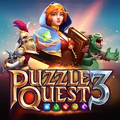 Скачать Puzzle Quest 3 - Match 3 RPG [MOD Много монет] + [MOD Меню] на Андроид