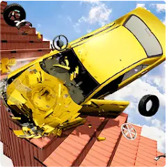 Скачать Beam Drive Crash Death Stair C [MOD Много монет] + [MOD Меню] на Андроид