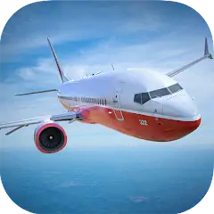 Скачать Flight Simulator: Plane Game [MOD Бесконечные монеты] + [MOD Меню] на Андроид