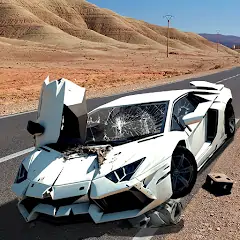 Скачать Driving Simulator: Car Crash [MOD Бесконечные монеты] + [MOD Меню] на Андроид