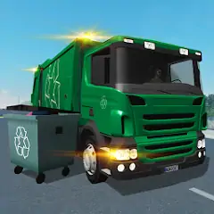 Скачать Trash Truck Simulator [MOD Много монет] + [MOD Меню] на Андроид