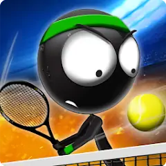 Скачать Stickman Tennis - Career [MOD Бесконечные монеты] + [MOD Меню] на Андроид