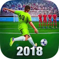 Скачать EURO FreeKick Football 2021 [MOD Бесконечные монеты] + [MOD Меню] на Андроид