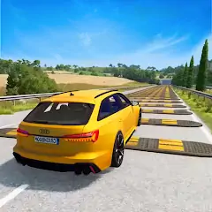 Скачать Beam Drive Road Crash 3D Games [MOD Бесконечные деньги] + [MOD Меню] на Андроид