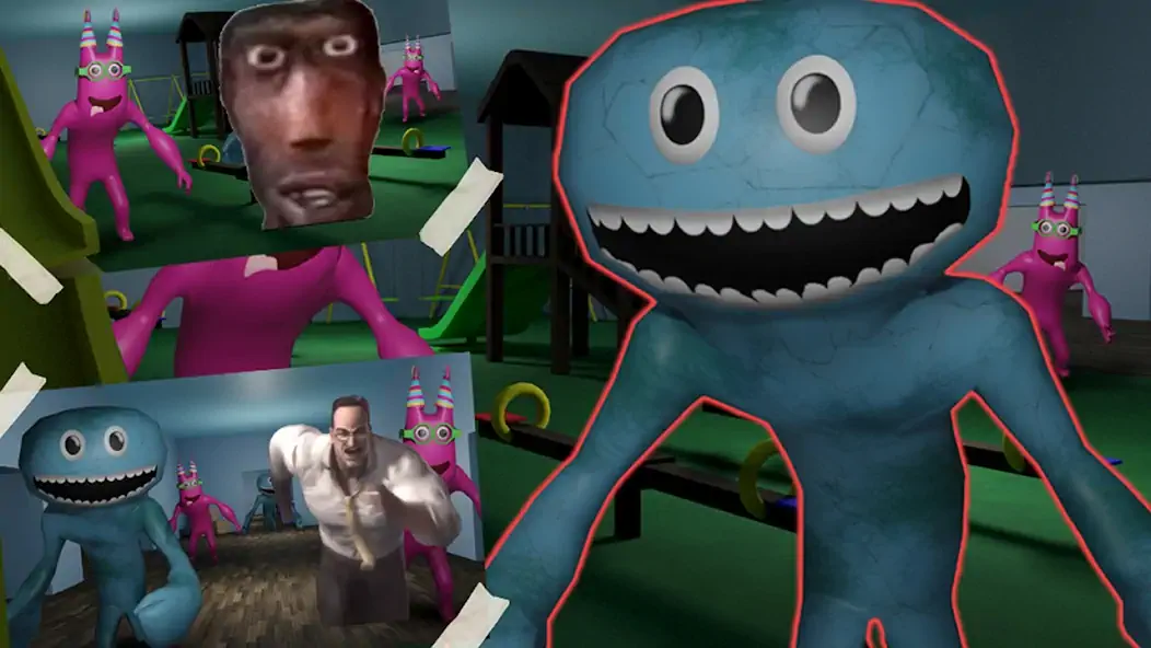 Скачать Horror Meme Face: Survival FPS [MOD Бесконечные деньги] на Андроид