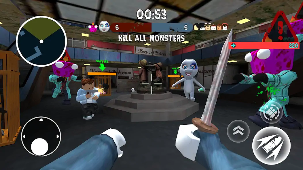 Скачать Monster Shooting: Survival FPS [MOD Бесконечные деньги] на Андроид