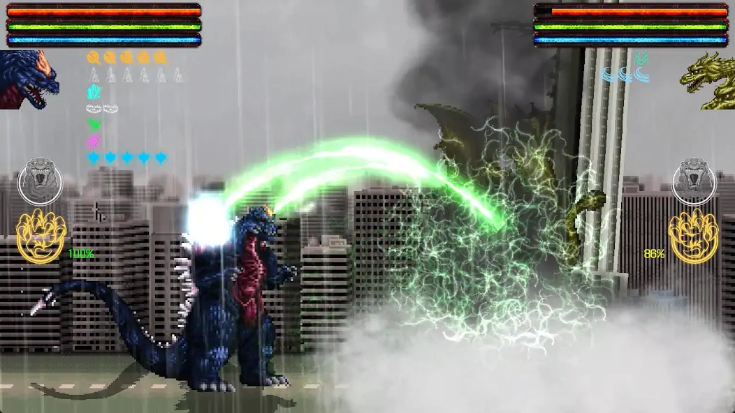 Скачать Godzilla: Omniverse [MOD Много монет] на Андроид